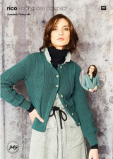 Ladies Cardigans in Rico Essentials Merino DK (949)