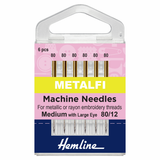 Machine Needles (Metallic) - 80/12