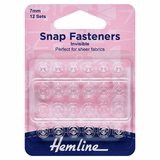 Snap Fasteners (12sets) - Invisible