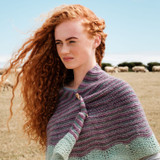 Yarn Vibes Knitting Pattern - Tara Scalloped Edge Shawl