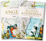 Atlas Maior of 1665: Anglia, Scotia et Hibernia by Joan Blaeu