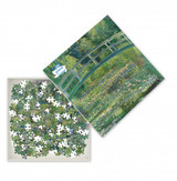 Jigsaw Puzzle (1000pcs) - National Gallery Monet Bridge Over Lily Pond