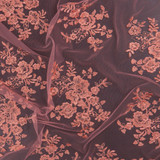 Premium Lace: Peach Lace - Per ¼ Metre