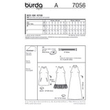 Burda Young Pattern Dresses (7056)