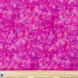 Ombre Squares Pink - 100% Cotton