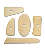 Wooden Potter's Rib Set (5pcs)