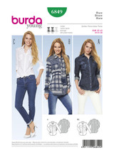 Shirts in Burda Misses' (6849)