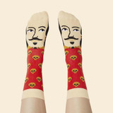 Quirky Theatre Socks - William Shakes-Feet