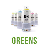 MTN 94 (400ml) Spray Paint - Greens