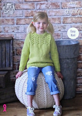 Cardigan & Sweater in King Cole Comfort Chunky (4970)