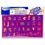 Alphanumeric Stencils (36pcs) - Letters 4