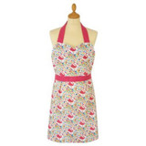 Cotton Apron - Pink Flamingos Lucy