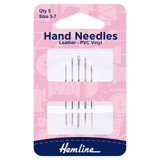 Hand Needles (Size 3-7) - Leather/PVC/Vinyl Hand Needles (Size 3-7) - Leather/PVC/Vinyl
