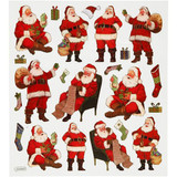 Sticker Sheet (22pcs) - Santa Claus