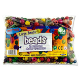 Large Wooden Bead Bag (Assorted)