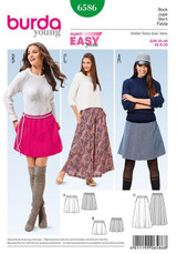 Skirts in Burda Young' (6586)