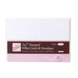 5" x 7" Textured Cards & Envelopes (20 Pk)