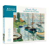 Jigsaw Puzzle (1000pcs) - Claude Monet: Sailboats on the Seine