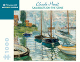 Jigsaw Puzzle (1000pcs) - Claude Monet: Sailboats on the Seine