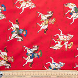 Round Up Red - 100% Cotton