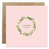 Greeting Card - Thinking of You Pink