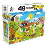 Jumbo Floor Jigsaw Puzzle (48pcs) - Farmyard Friends