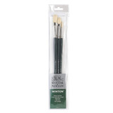 Winsor & Newton Winton Long Handle Brush Set (3pcs) - Oil