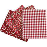 Fat Quarter Bundle (4pcs) - Red