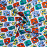 Future Scientist: Squares - 100% Cotton