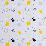 Miffy: Little Stars on White - 100% Cotton