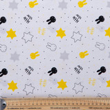 Miffy: Little Stars on White - 100% Cotton