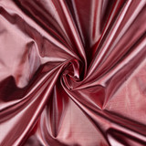 Metallic Foil Liquid Sheen Polyester (Red) - Per ½ Metre