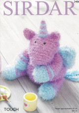 Toy Unicorn in Sirdar touch (2486)