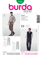 Classic Pants in Burda Style (7022)