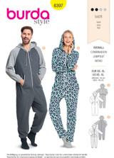 Hooded Onsies in Burda Style (6397)