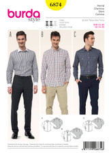 Men's Shirts in Burda Style (6874)
