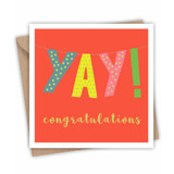 Greeting Card - Yay! Congratulations