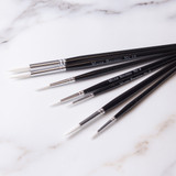 Major Brushes: Black Synthetic Sable Round Tip Brush (534)