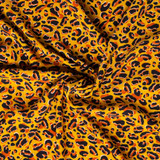 Leopard Print Polyester (150cm) - Per ½ Metre