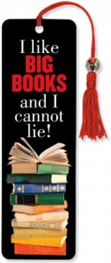 Beaded Bookmark - I Like Big Books