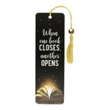 Beaded Bookmark - When One Book Closes