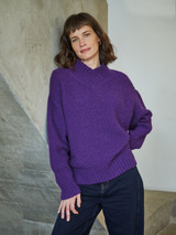 Shawl Collar Sweater in Hayfield Soft Twist DK (10328)