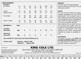 Cardigan & Waistcoat in King Cole DK (3377)