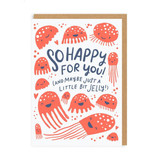 Greeting Card - So Happy Jelly Congratulations