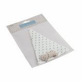 Make-Your-Own Bunting Kit - White w/ Blue Spot