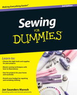 Sewing For Dummies by Jan Saunders Maresh
