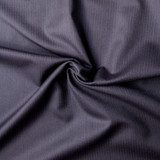 Suiting: 100% Wool Herringbone in Charcoal - Per ½ Metre