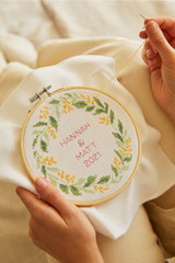 Cross Stitch Kit - The Serene Leaves Duo