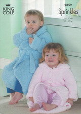 Sleeping Bag & Dressing Gown in King Cole Sprinkles (2859)