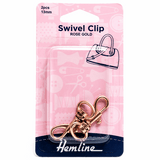 Swivel Clip (2pcs) - Rose Gold